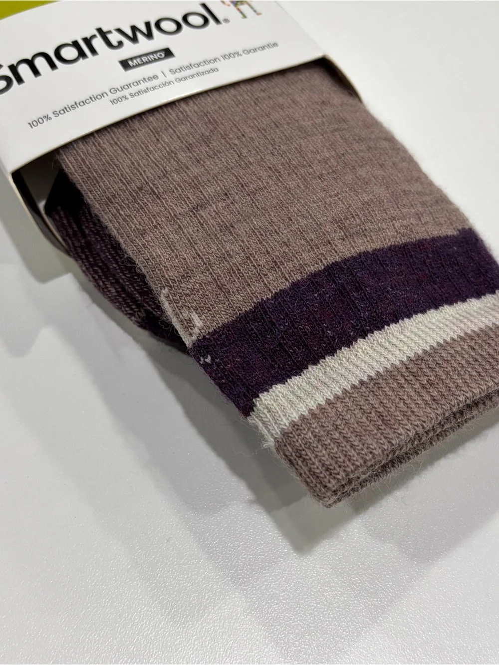 SmartWool Women's Small Hike Outdoor Light Cushion Socks Brown NWT Wool Blend